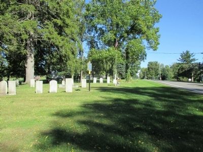 Burial Ground Marker. Click for full size. Burial Ground Marker image. Click for full size.