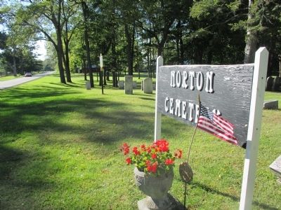 Burial Ground Marker. Click for full size. Burial Ground Marker image. Click for full size.