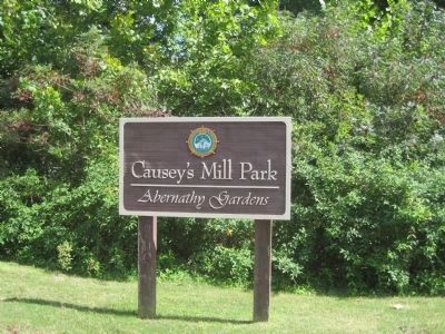 Causey's Mill Park/Abernathy Gardens image. Click for full size.