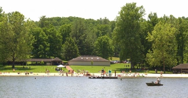 Fairy Stone State Park Beach at Fairy Stone Lake. Click for full size. Fairy Stone State Park Beach at Fairy Stone Lake image. Click for full size.