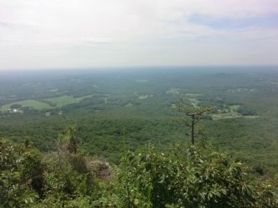 View from the summit of Pilot Mountain image. Click for full size.