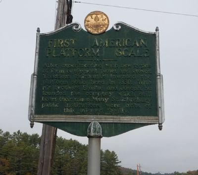 First American Platform Scale Marker image. Click for full size.