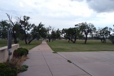 View to the south towards Dyess AFB image. Click for full size.