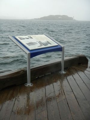 Pier 21 Marker. Click for full size. Pier 21 Marker image. Click for full size.