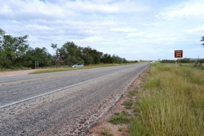 View to north along US 277. Click for full size. View to north along US 277 image. Click for full size.