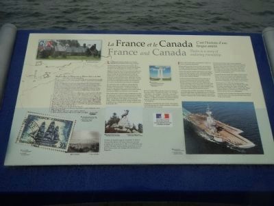 France and Canada Marker image. Click for full size.