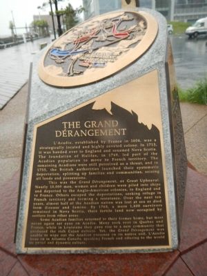 The Grand Dérangement Marker image. Click for full size.