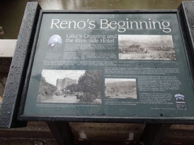 Reno's Beginning Marker image. Click for full size.