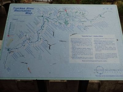 Truckee River Recreation Map. Click for full size. Truckee River Recreation Map image. Click for full size.