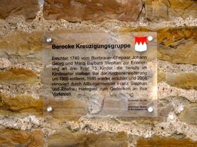Barocke Kreuzigunggruppe Marker image. Click for full size.