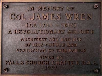 Colonel James Wren image. Click for full size.