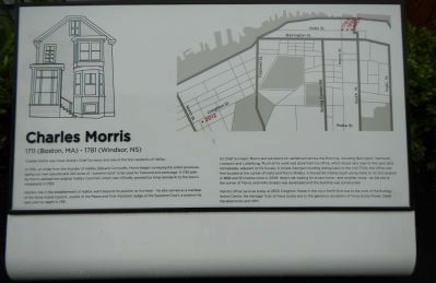 Charles Morris Marker. Click for full size. Charles Morris Marker image. Click for full size.