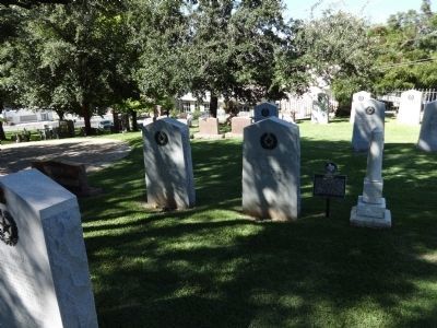 Captain Andrew Briscoe Marker, left of center. Click for full size. Captain Andrew Briscoe Marker, left of center image. Click for full size.