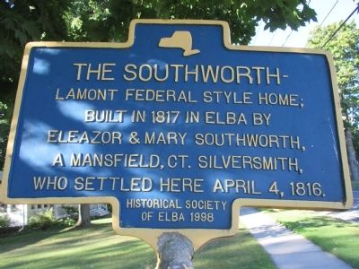 The Southworth Marker image. Click for full size.