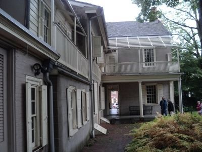 Rear Side of the Germantown White House. Click for full size. Rear Side of the Germantown White House image. Click for full size.