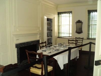The Germantown White House Dining Room. Click for full size. The Germantown White House Dining Room image. Click for full size.
