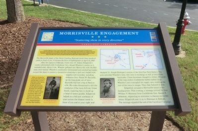 Morrisville Engagement Marker image. Click for full size.