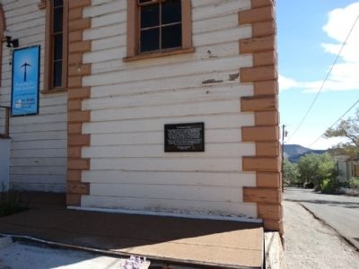 The Pioneer Church Marker image. Click for full size.
