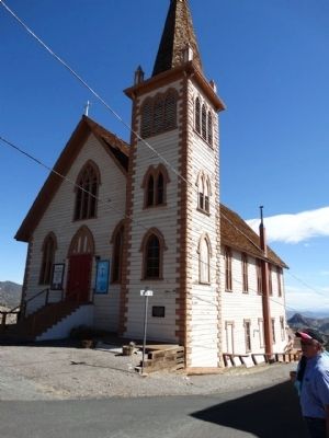 The Pioneer Church Marker image. Click for full size.