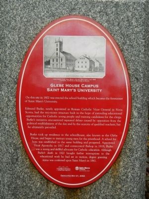 Glebe House Campus Marker. Click for full size. Glebe House Campus Marker image. Click for full size.
