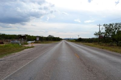 View to south along US 277 image. Click for full size.