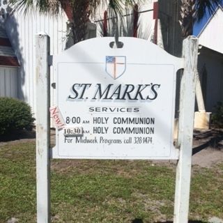 St. Mark's Episcopal Church Sign. Click for full size. St. Mark's Episcopal Church Sign image. Click for full size.