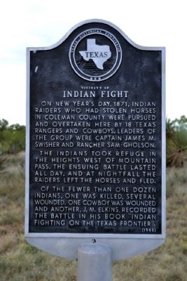 Vicinity of Indian Fight Marker image. Click for full size.