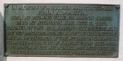 John Alexander Martin Marker image. Click for full size.