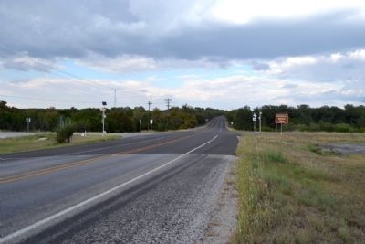 View to the northeast along US 277 image. Click for full size.