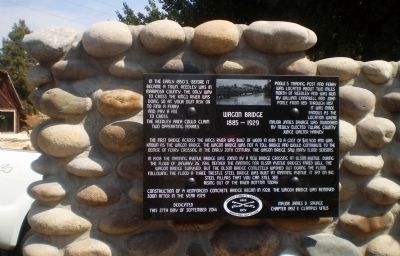 Wagon Bridge Marker. Click for full size. Wagon Bridge Marker image. Click for full size.