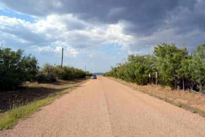 View to North Along County Road 351. Click for full size. View to North Along County Road 351 image. Click for full size.