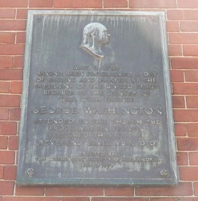 "Old Presbyterian Meeting House" Marker Panel 2 image. Click for full size.