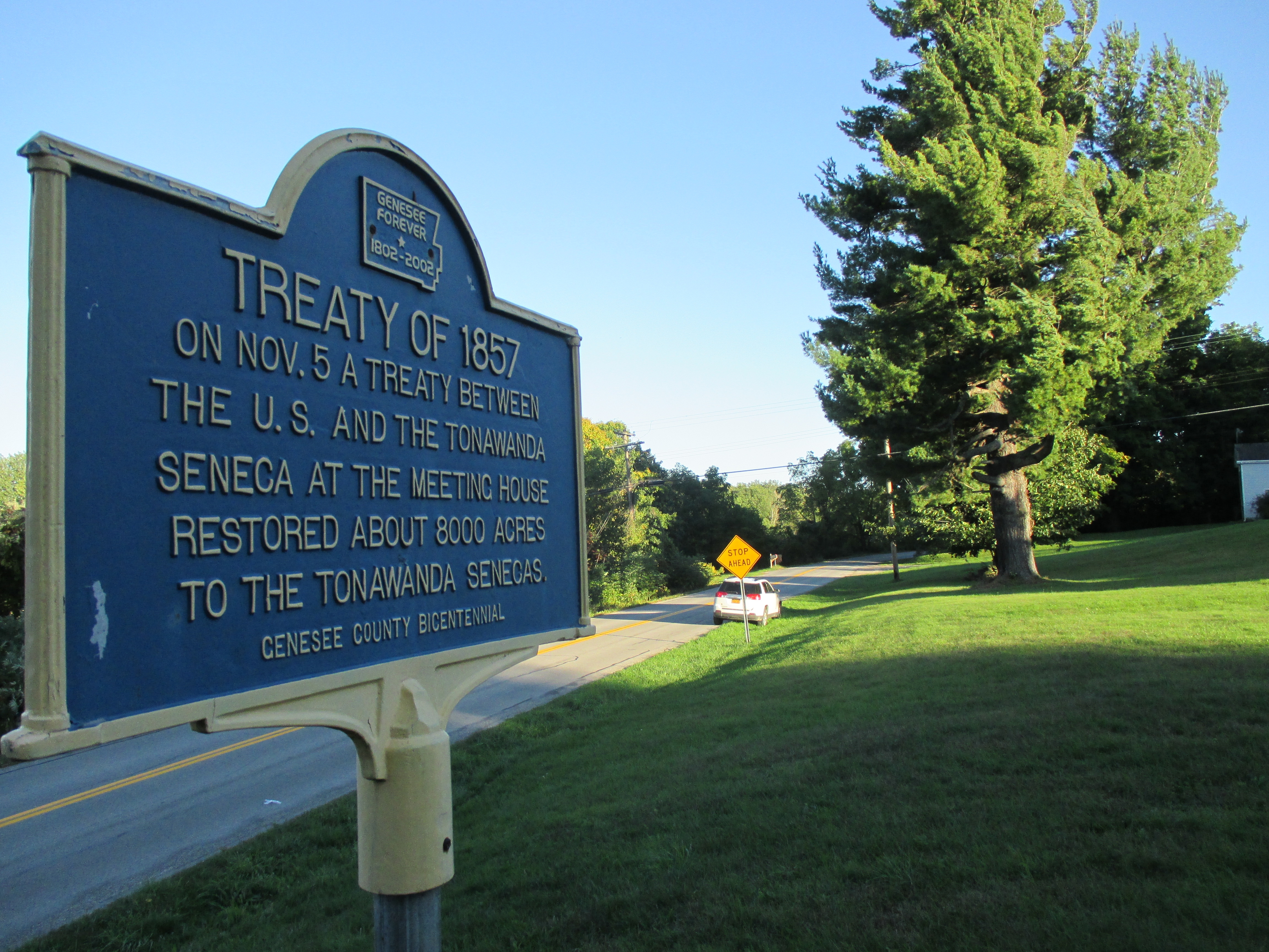 Treaty of 1857 Marker