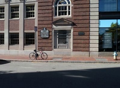 Marker Seen from Across Dunster Street image. Click for full size.