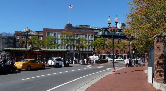 Wider View of Harvard Square image. Click for full size.