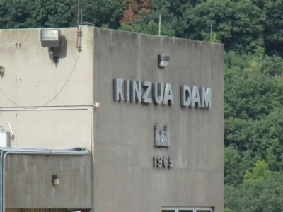 Kinzua Dam Date Sign image. Click for full size.