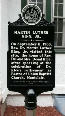 Martin Luther King, Jr. Marker image. Click for full size.