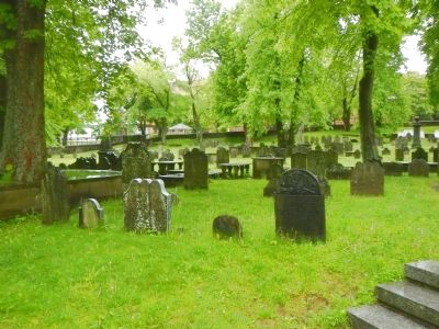 The Old Burying Ground. Click for full size. The Old Burying Ground image. Click for full size.