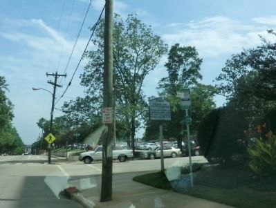 Raleigh and Gaston Railroad Marker. Click for full size. Raleigh and Gaston Railroad Marker image. Click for full size.
