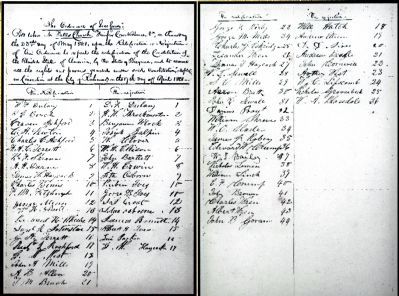 Voter List. Click for full size. Voter List image. Click for full size.