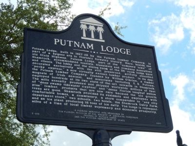 Putnam Lodge Marker image. Click for full size.
