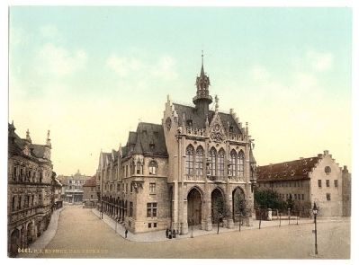 Erfurt Rathaus / City Hall image. Click for full size.