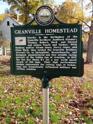 Granville Homestead Marker image. Click for full size.
