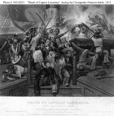 The death of Capitan Lawrence. image. Click for full size.