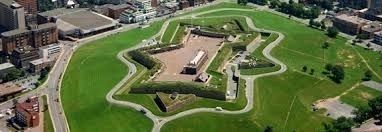 Halifax Citadel - Aerial View image. Click for full size.