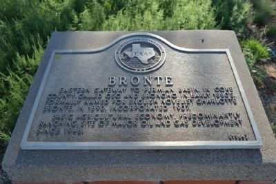 Bronte Marker image. Click for full size.
