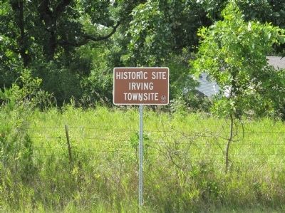 Historic Site Irving Townsite image. Click for full size.