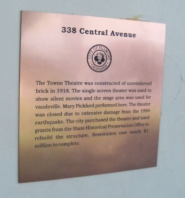 338 Central Avenue Marker. Click for full size. 338 Central Avenue Marker image. Click for full size.