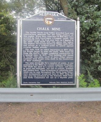 Chalk Mine Marker image. Click for full size.