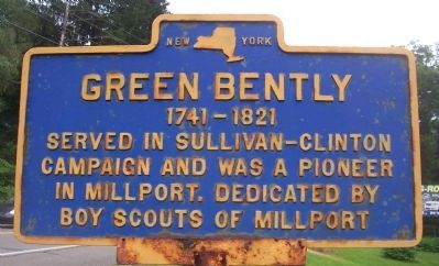 Green Bently Marker. Click for full size. Green Bently Marker image. Click for full size.